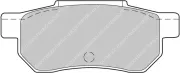 Bremsbelagsatz, Scheibenbremse Hinterachse FERODO RACING FCP472H
