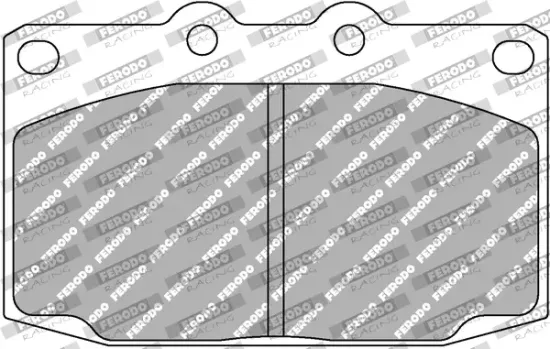 Bremsbelagsatz, Scheibenbremse Vorderachse FERODO RACING FRP3050H Bild Bremsbelagsatz, Scheibenbremse Vorderachse FERODO RACING FRP3050H
