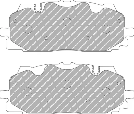 Bremsbelagsatz, Scheibenbremse FERODO RACING FCP4967H Bild Bremsbelagsatz, Scheibenbremse FERODO RACING FCP4967H