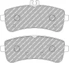 Bremsbelagsatz, Scheibenbremse Hinterachse FERODO RACING FCP5108W