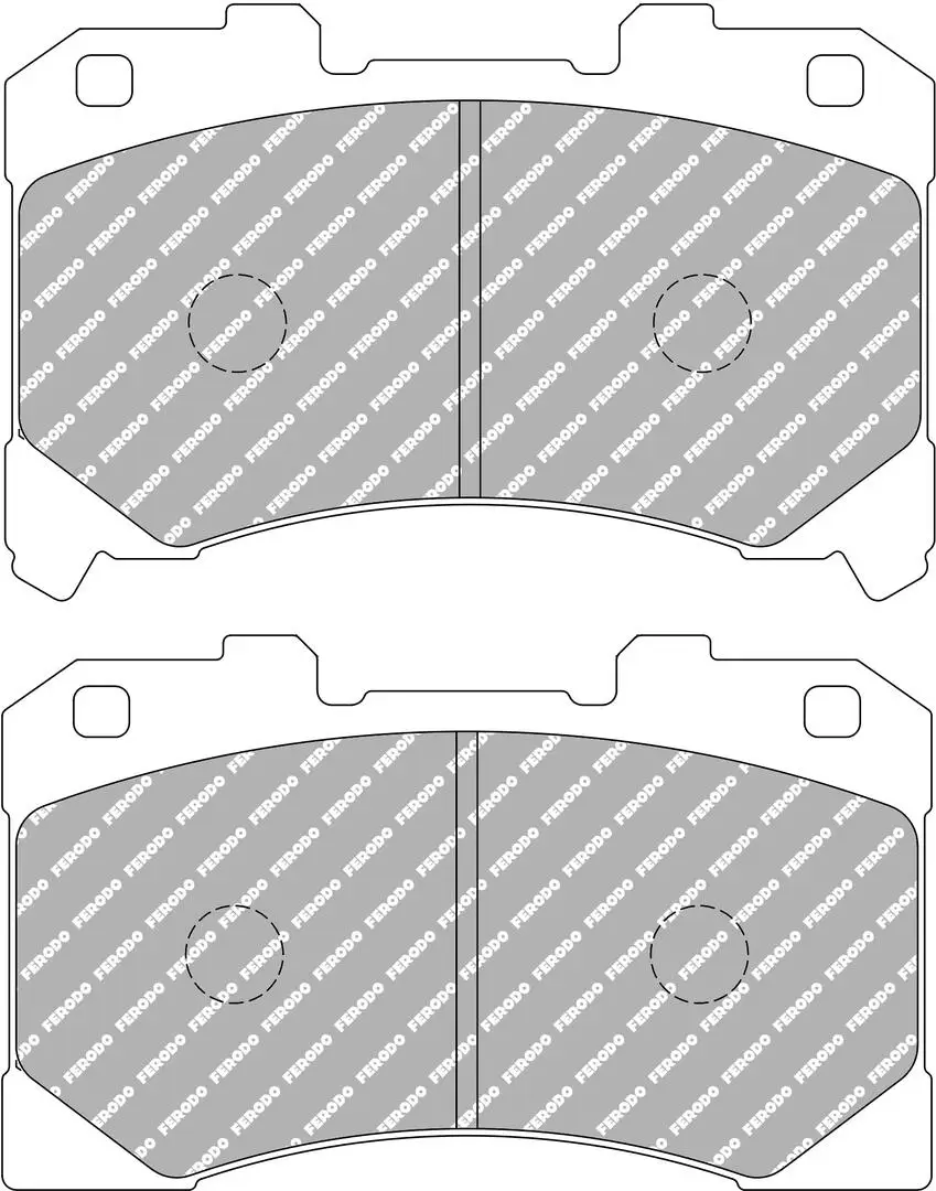 Bremsbelagsatz, Scheibenbremse FERODO RACING FCP5261Z