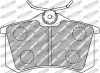 Bremsbelagsatz, Scheibenbremse FERODO RACING FCP541Z