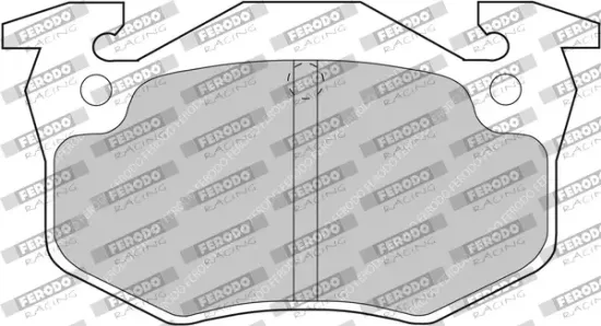 Bremsbelagsatz, Scheibenbremse Hinterachse FERODO RACING FCP558H Bild Bremsbelagsatz, Scheibenbremse Hinterachse FERODO RACING FCP558H