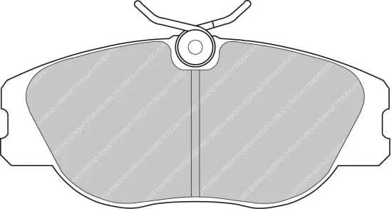 Bremsbelagsatz, Scheibenbremse FERODO RACING FCP565W Bild Bremsbelagsatz, Scheibenbremse FERODO RACING FCP565W