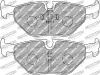 Bremsbelagsatz, Scheibenbremse Hinterachse FERODO RACING FCP578H