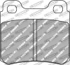 Bremsbelagsatz, Scheibenbremse Hinterachse FERODO RACING FCP586H