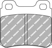 Bremsbelagsatz, Scheibenbremse Hinterachse FERODO RACING FCP586H