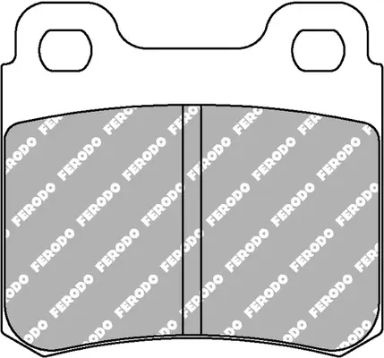 Bremsbelagsatz, Scheibenbremse Hinterachse FERODO RACING FCP586H Bild Bremsbelagsatz, Scheibenbremse Hinterachse FERODO RACING FCP586H