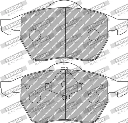 Bremsbelagsatz, Scheibenbremse FERODO RACING FCP590H