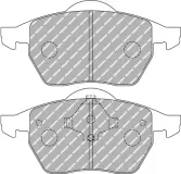Bremsbelagsatz, Scheibenbremse FERODO RACING FCP590H