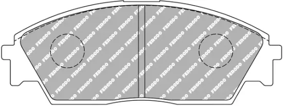Bremsbelagsatz, Scheibenbremse Vorderachse FERODO RACING FCP598H Bild Bremsbelagsatz, Scheibenbremse Vorderachse FERODO RACING FCP598H