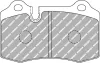 Bremsbelagsatz, Scheibenbremse Vorderachse FERODO RACING FCP721R