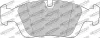 Bremsbelagsatz, Scheibenbremse Vorderachse FERODO RACING FCP725W