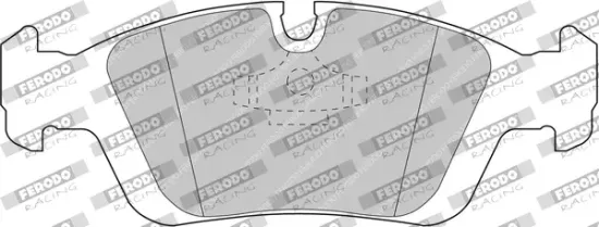 Bremsbelagsatz, Scheibenbremse Vorderachse FERODO RACING FCP725W Bild Bremsbelagsatz, Scheibenbremse Vorderachse FERODO RACING FCP725W