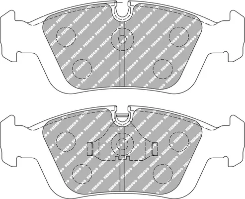 Bremsbelagsatz, Scheibenbremse Vorderachse FERODO RACING FCP725W Bild Bremsbelagsatz, Scheibenbremse Vorderachse FERODO RACING FCP725W