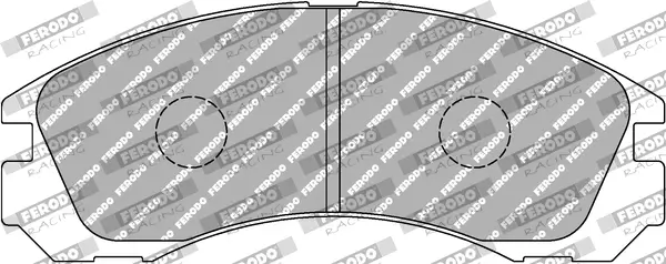 Bremsbelagsatz, Scheibenbremse Vorderachse FERODO RACING FCP765H