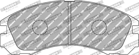 Bremsbelagsatz, Scheibenbremse Vorderachse FERODO RACING FCP765H Bild Bremsbelagsatz, Scheibenbremse Vorderachse FERODO RACING FCP765H