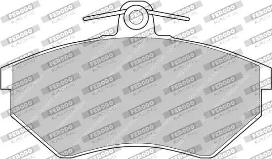 Bremsbelagsatz, Scheibenbremse Vorderachse FERODO RACING FCP774H Bild Bremsbelagsatz, Scheibenbremse Vorderachse FERODO RACING FCP774H