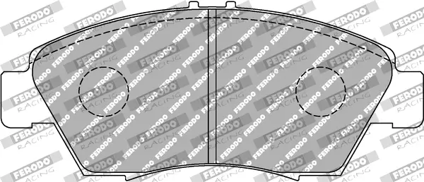 Bremsbelagsatz, Scheibenbremse Vorderachse FERODO RACING FCP776R