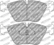 Bremsbelagsatz, Scheibenbremse Vorderachse FERODO RACING FCP779R