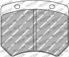 Bremsbelagsatz, Scheibenbremse FERODO RACING FCP825H