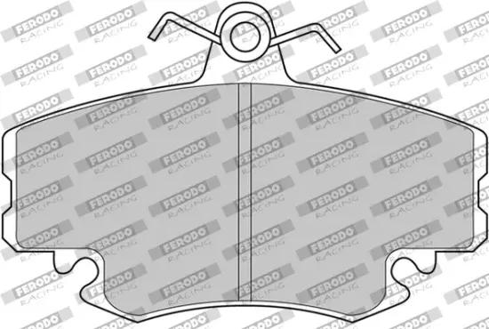 Bremsbelagsatz, Scheibenbremse FERODO RACING FCP845H Bild Bremsbelagsatz, Scheibenbremse FERODO RACING FCP845H