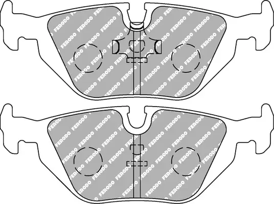 Bremsbelagsatz, Scheibenbremse Hinterachse FERODO RACING FCP850H Bild Bremsbelagsatz, Scheibenbremse Hinterachse FERODO RACING FCP850H