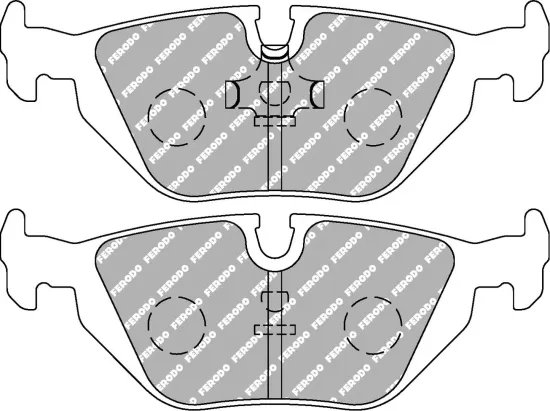 Bremsbelagsatz, Scheibenbremse Hinterachse FERODO RACING FCP850W Bild Bremsbelagsatz, Scheibenbremse Hinterachse FERODO RACING FCP850W