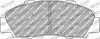 Bremsbelagsatz, Scheibenbremse FERODO RACING FCP905R