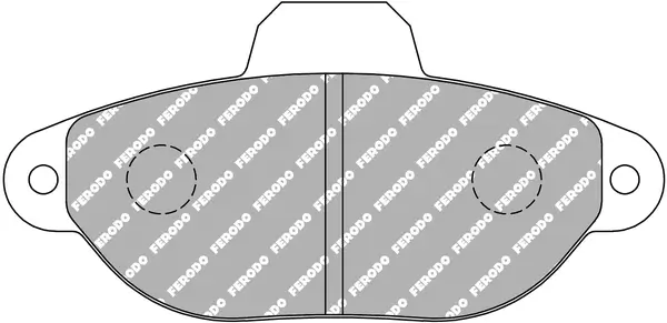 Bremsbelagsatz, Scheibenbremse FERODO RACING FCP925H