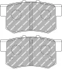 Bremsbelagsatz, Scheibenbremse FERODO RACING FCP956H Bild Bremsbelagsatz, Scheibenbremse FERODO RACING FCP956H