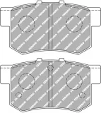 Bremsbelagsatz, Scheibenbremse FERODO RACING FCP956H