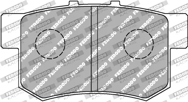 Bremsbelagsatz, Scheibenbremse FERODO RACING FCP956R