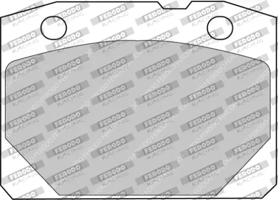 Bremsbelagsatz, Scheibenbremse Vorderachse FERODO RACING FCP96H Bild Bremsbelagsatz, Scheibenbremse Vorderachse FERODO RACING FCP96H