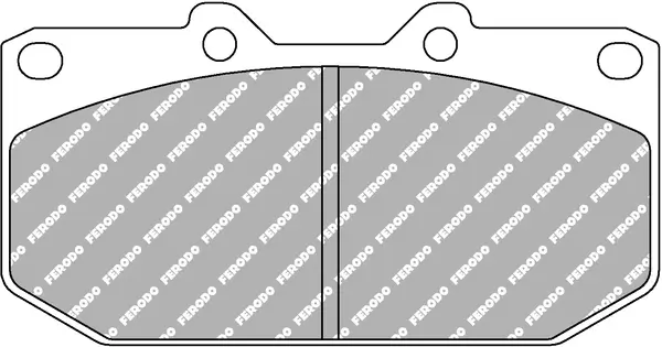 Bremsbelagsatz, Scheibenbremse FERODO RACING FCP986H