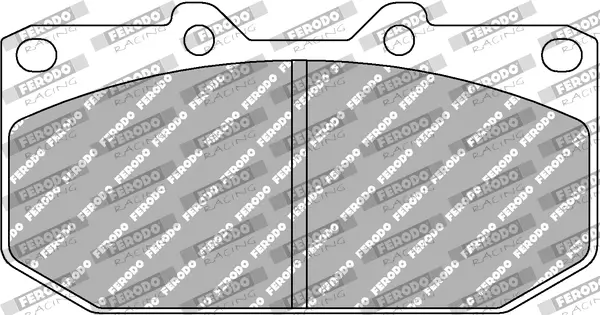 Bremsbelagsatz, Scheibenbremse FERODO RACING FCP986R