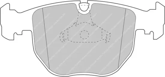Bremsbelagsatz, Scheibenbremse Vorderachse FERODO RACING FCP997H Bild Bremsbelagsatz, Scheibenbremse Vorderachse FERODO RACING FCP997H