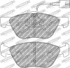 Bremsbelagsatz, Scheibenbremse FERODO RACING FDS1052
