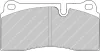 Bremsbelagsatz, Scheibenbremse FERODO RACING FDS1281