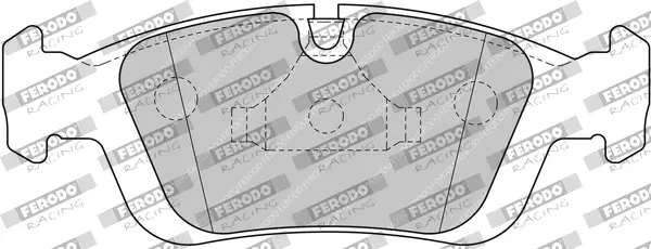 Bremsbelagsatz, Scheibenbremse FERODO RACING FDS1300