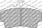 Bremsbelagsatz, Scheibenbremse FERODO RACING FDS1308