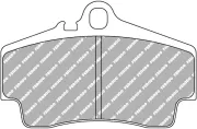 Bremsbelagsatz, Scheibenbremse FERODO RACING FDS1308
