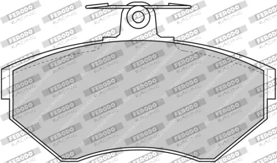 Bremsbelagsatz, Scheibenbremse FERODO RACING FDS1312 Bild Bremsbelagsatz, Scheibenbremse FERODO RACING FDS1312