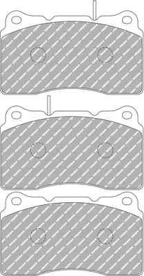 Bremsbelagsatz, Scheibenbremse FERODO RACING FDS1334