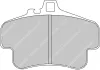 Bremsbelagsatz, Scheibenbremse FERODO RACING FDS1435