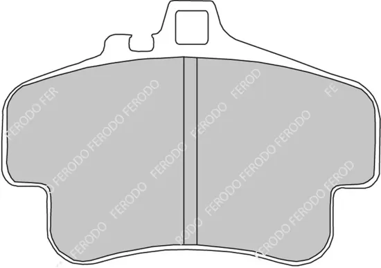 Bremsbelagsatz, Scheibenbremse FERODO RACING FDS1435 Bild Bremsbelagsatz, Scheibenbremse FERODO RACING FDS1435