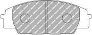 Bremsbelagsatz, Scheibenbremse Vorderachse FERODO RACING FDS1444