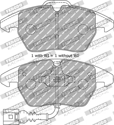 Bremsbelagsatz, Scheibenbremse FERODO RACING FDS1641 Bild Bremsbelagsatz, Scheibenbremse FERODO RACING FDS1641