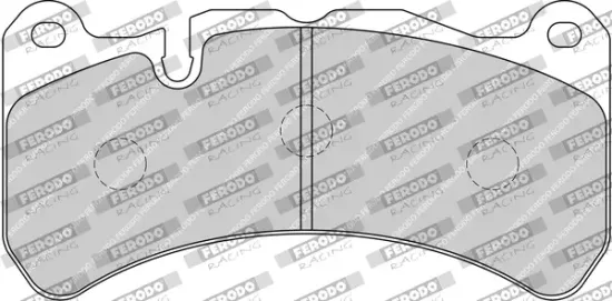 Bremsbelagsatz, Scheibenbremse Vorderachse FERODO RACING FDS4212 Bild Bremsbelagsatz, Scheibenbremse Vorderachse FERODO RACING FDS4212
