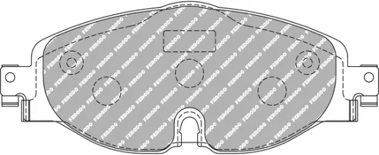 Bremsbelagsatz, Scheibenbremse FERODO RACING FDS4433 Bild Bremsbelagsatz, Scheibenbremse FERODO RACING FDS4433